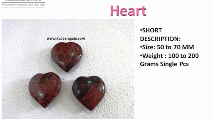 Pub Heart Online | Buy Gemstone Online | Pub Heart Agate Stone