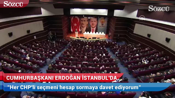 Cumhurbaşkanı Erdoğan, AKP İl Başkanları toplantısında konuştu