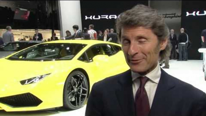 2014 Geneva Auto Show - Stephan Winkelmann, Automobili Lamborghini | AutoMotoTV