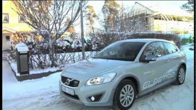 Lindell family's Volvo C30 Electric car