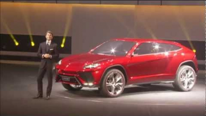 New Lamborghini Urus SUV Concept Vehicle