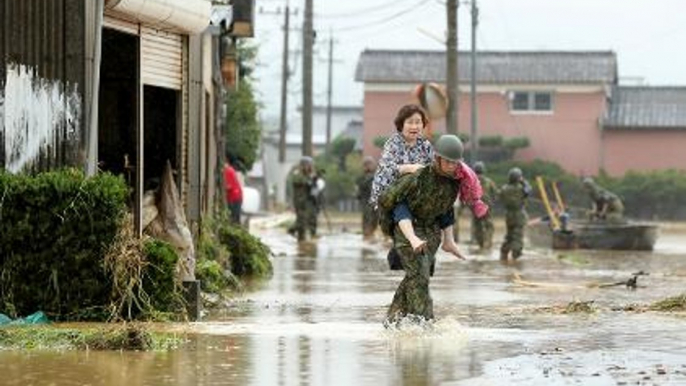 At least 38 killed, 50 missing as torrential rain pounds Japan