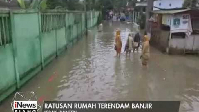 Diterjang Hujan Dalam 3 Hari, Kawasan Lebak, Banten Terendam Banjir - iNews Siang 22/02