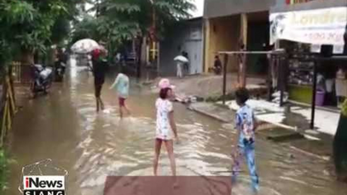 Diguyur Hujan Deras, Daerah Buaran, Bekasi Terendam Banjir Hingga 1 Meter - iNews Siang 21/02