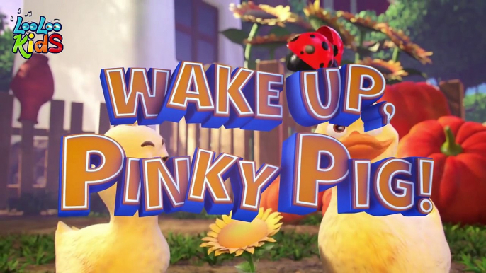 Wake Up, Pinky Pig! - THE BEST Songs for Children | LooLoo Kids