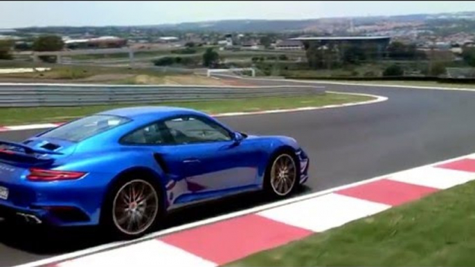 Porsche 911 Turbo - Sapphire Blue Metallic Driving Video | AutoMotoTV