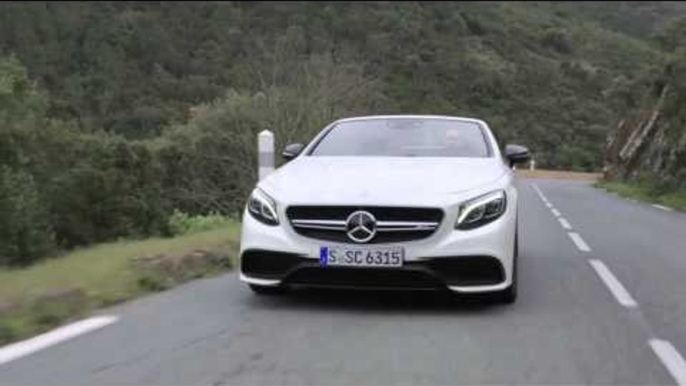 The New Mercedes-AMG S 63 4MATIC Cabriolet - Driving Video Trailer | AutoMotoTV