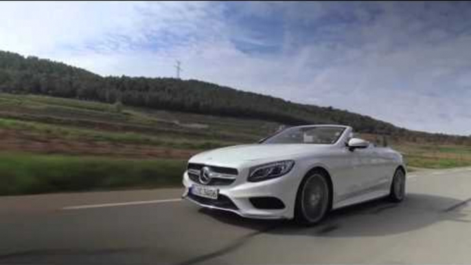 The New Mercedes-AMG S 63 4MATIC Cabriolet - Driving Video in the Country | AutoMotoTV