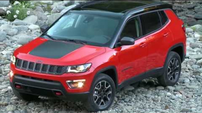 All-new 2017 Jeep Compass Trailhawk Exterior Design Trailer | AutoMotoTV