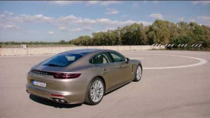 Porsche Panamera Turbo S E-Hybrid in Grey Exterior Design | AutoMotoTV