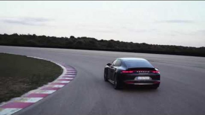 Porsche Panamera Turbo S E-Hybrid Driving Video Trailer | AutoMotoTV