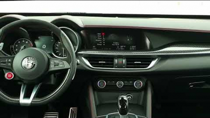 2018 Alfa Romeo Stelvio Quadrifoglio Interior Design