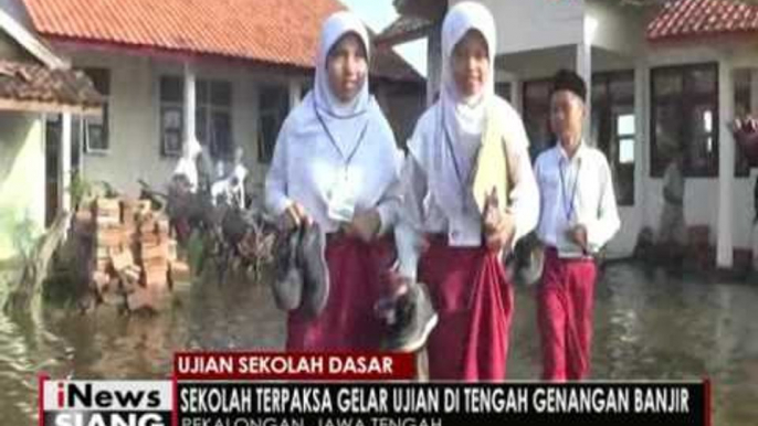 Banjir rob rendam beberapa sekolah dihari pertama Ujian Sekolah Dasar - iNews Siang 16/05