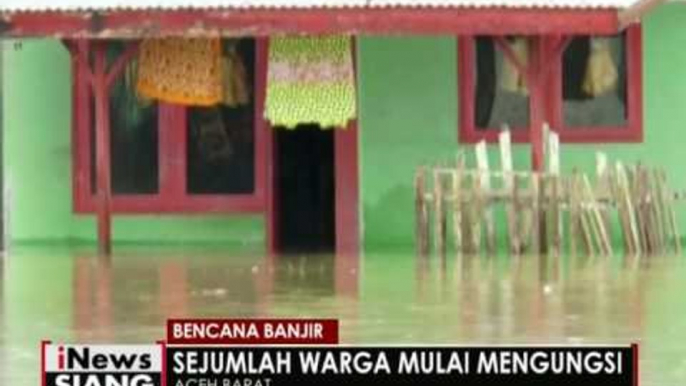 Curah hujan tinggi, Aceh Barat terendam banjir setinggi 1 meter - iNews Siang 18/10