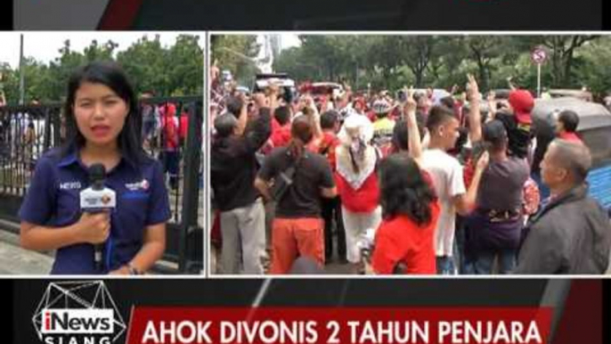 Suasana Terkini di Balai Kota, Massa Pendukung Ahok Perlahan Mulai Pulang - iNews Siang 11/05