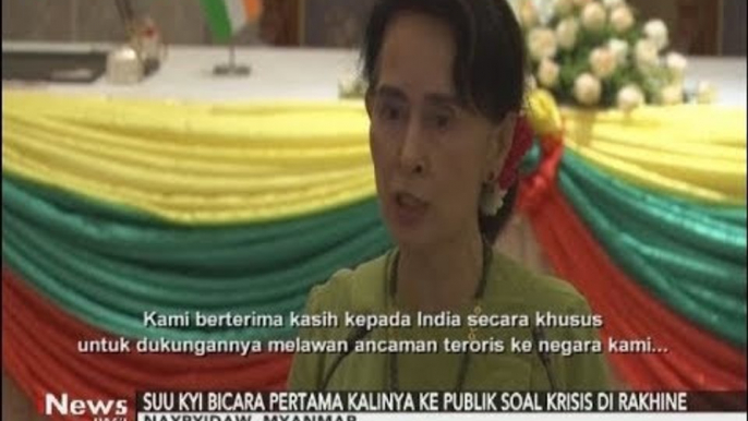 Inilah Pernyataan Pertama Suu Kyi ke Publik Terkait Krisis Etnis Rohingya - iNews Pagi 07/09