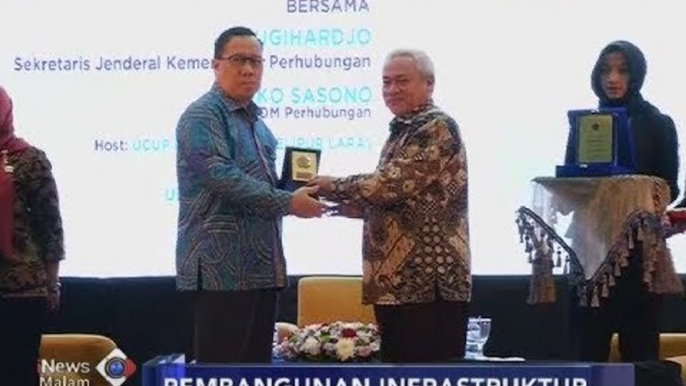 Pemerintah Melalui Kemenhub Giatkan Pembangunan Infrastruktur di Jatim - iNews Malam 28/11