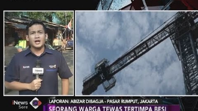 Dalam Sebulan, Kecelakaan Proyek Rusun Pasar Rumput Terjadi Dua Kali - iNews Sore 18/03