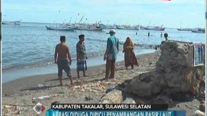 Warga Pantai Galesong Protes Tambang Pasir yang Sebabkan Abrasi - iNews Pagi 25/05