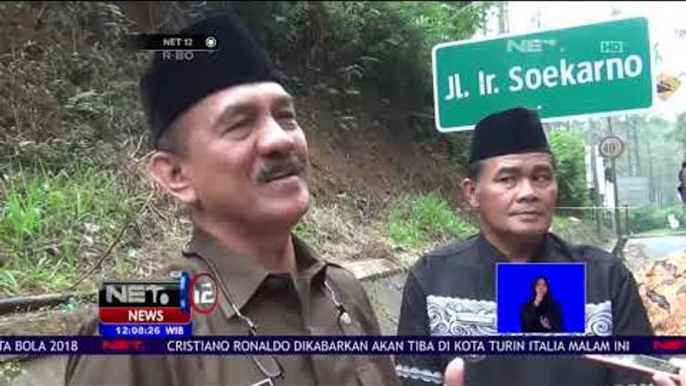 Ini Dia Nama Jalan Presiden Soekarno Di Lembang NET12