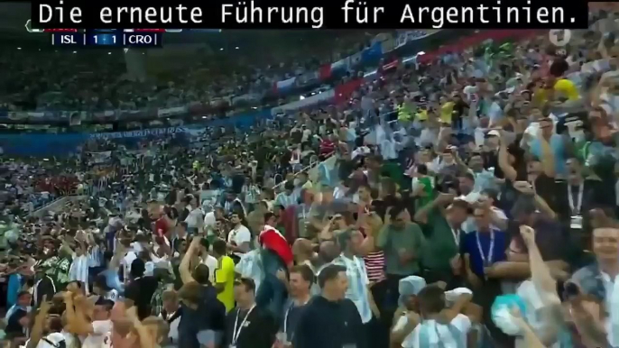 Maradona Shows Middle Finger To The Nigerian || Supporters During Match Russia FIFA World Cup 2018