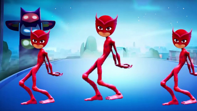 Colour Learning pj masks #10 Catboy Owlette Gekko Heroes Song | Learn With PJ Funny Alien Dance