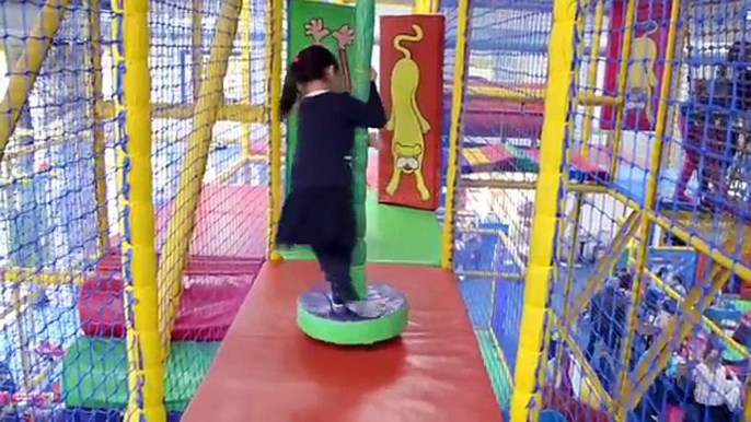 Indoor Playground Family Fun for Kids Play Center Slides Playroom with Balls | TheChildhoodLife