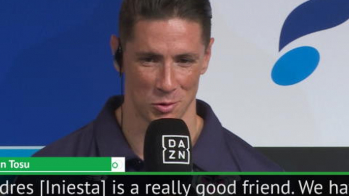 Torres looking forward to facing Iniesta