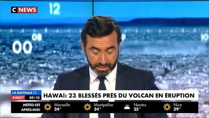 Morandini Zap: Regardez les images spectaculaires d'un des volcans les plus actifs du monde, à Hawaï - VIDEO