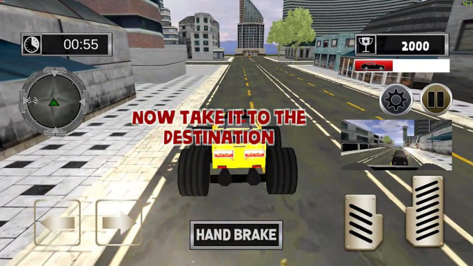 Police Chase Monster Truck in City / Police Cars Games / Android gameplay FHD