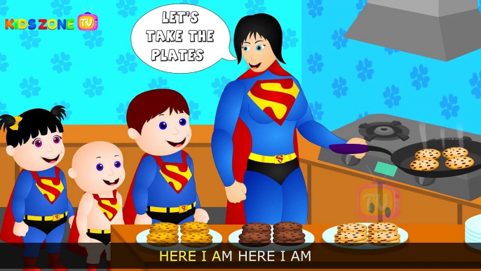 KidVideo: Superman Riding cookies Toy