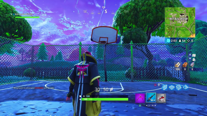 "Score a Basket on Different Hoops" Locations Fortnite Week 2 Challenges Basketball Hoop Locations!