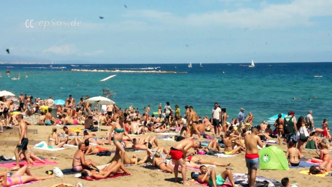 Barcelona Beach of Barceloneta