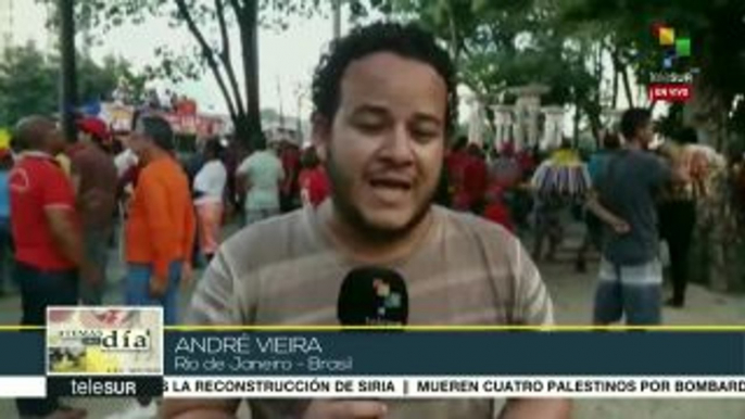 Caravana "Lula Livre" del MST llega a Recife, Brasil