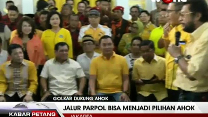 Partai Golkar Resmi Dukung Ahok