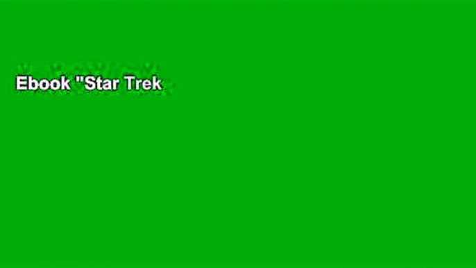 Ebook "Star Trek Deep Space Nine": Technical Manual (Star Trek Deep Space Nine (Unnumbered