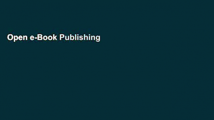 Open e-Book Publishing Nonprofit Annual Report: Tips, Traps and Tricks of the Trade (Jossey-Bass