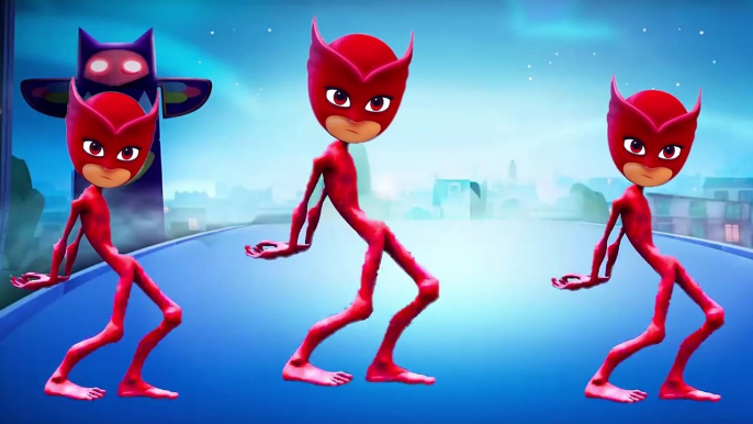 Colour Learning pj masks #1 Catboy Owlette Gekko Heroes en pijamas song |  Funny Alien Dance