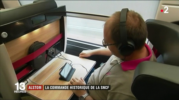 SNCF : une commande de 100 rames d'un nouveau TGV à Alstom