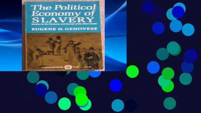 Trial Political Economy of Slavery Studies in Economy and Society of the Slave South Ebook