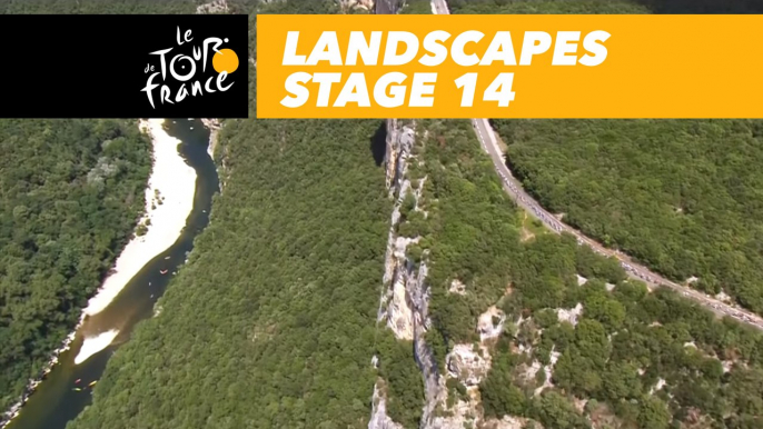 Paysages du jour / Landscapes of the day - Étape 14 / Stage 14 - Tour de France 2018