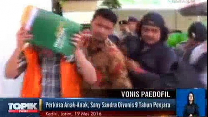 Perkosa 58 Anak, Sony Sandra Hanya Divonis 9 Tahun Penjara