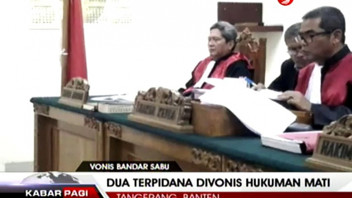 Dua Bandar Narkoba Divonis Mati oleh PN Tangerang