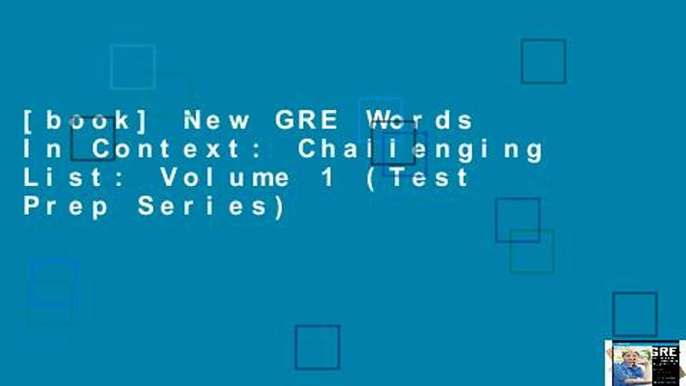 [book] New GRE Words In Context: Challenging List: Volume 1 (Test Prep Series)