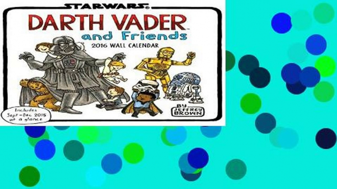 Reading Online 2016 Wall Calendar: Darth Vader and Friends For Kindle