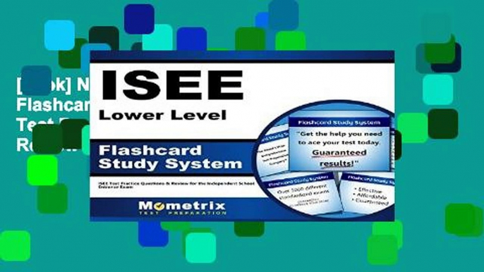 [book] New ISEE Lower Level Flashcard Study System: ISEE Test Practice Questions and Review for