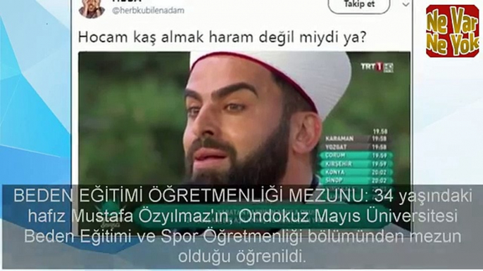 Kaşlarıyla olay olmuştu! Ezber bozan hafız kimdir ne iş yapar?