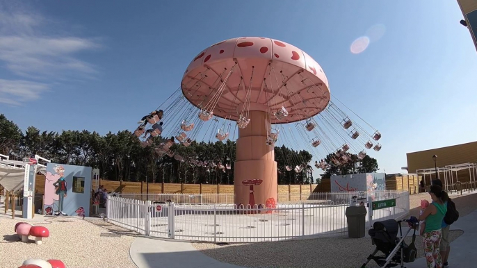 Parc Spirou Monteux visite des attractions en GoPro Hero 6 Black