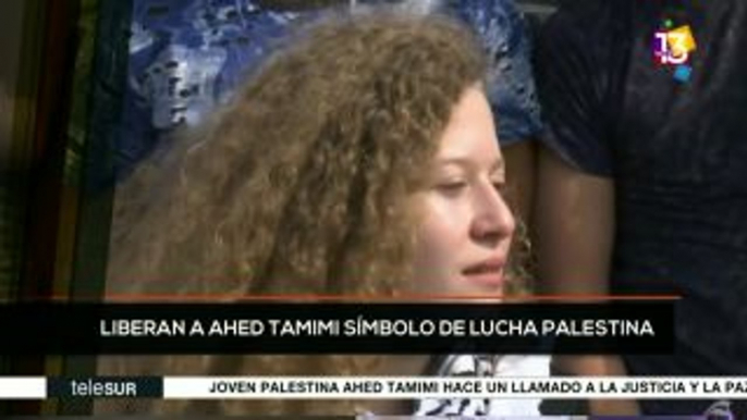 teleSUR Noticias: Liberan a Ahed Tamimi símbolo de lucha palestina