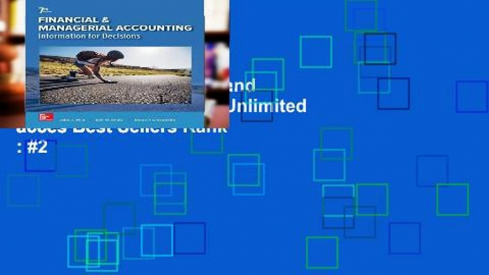 Favorit Book  Financial and Managerial Accounting Unlimited acces Best Sellers Rank : #2